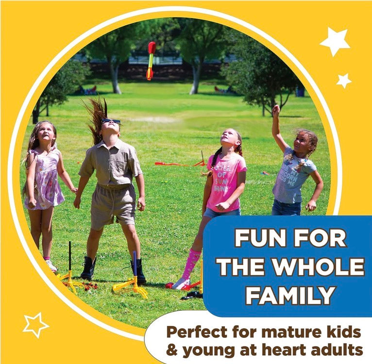 Stomp Rocket® The Original Ultra Rocket Launcher- 6 Rockets!
