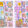 Capybara Water Stickers - 11092