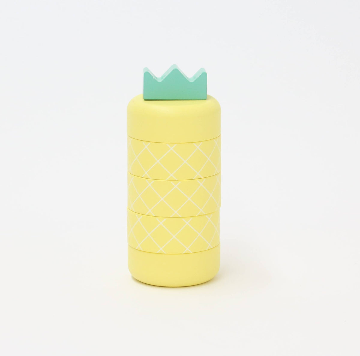 Aloha Pineapple Topple Game: Yellow