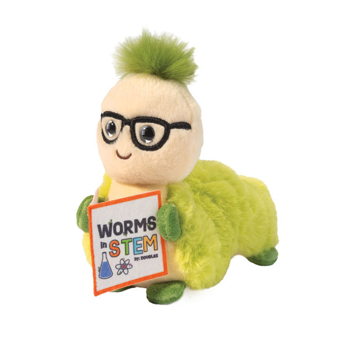 Atom Bookworm Plush Stuffed Animal