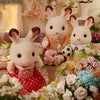 White Rabbit Family, Collectible Doll Figures - Calico Critters