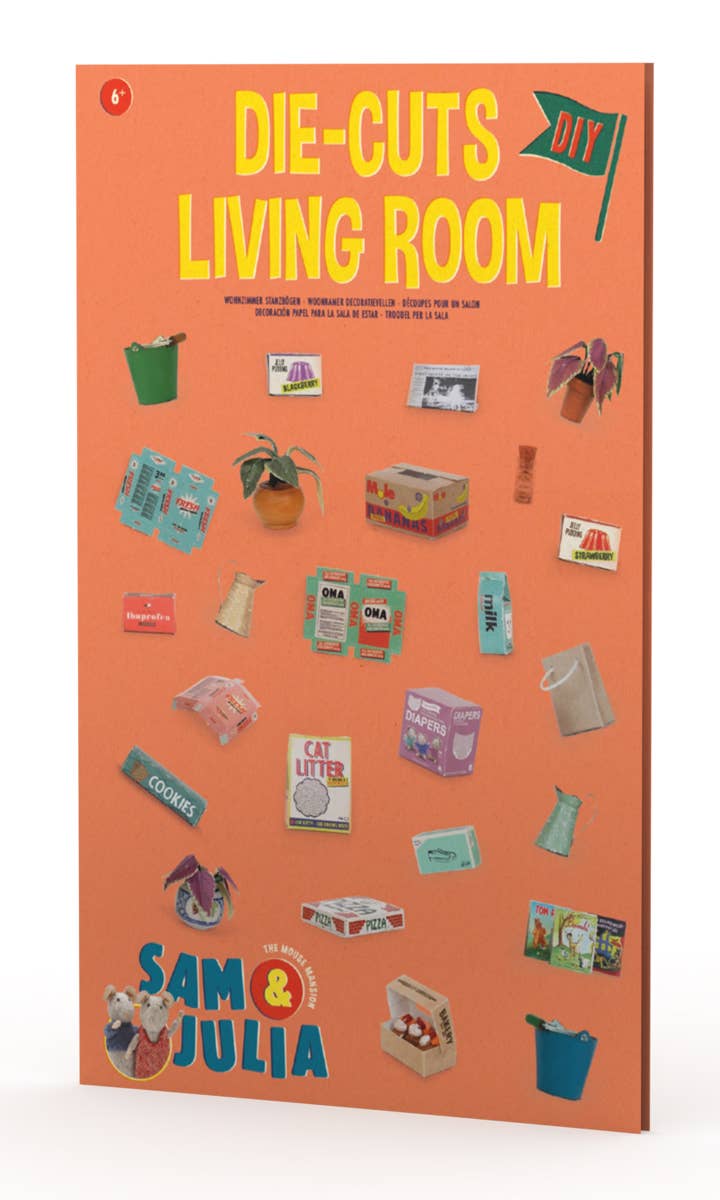 LIVING ROOM - Die-Cut Prints - Julia & Sam
