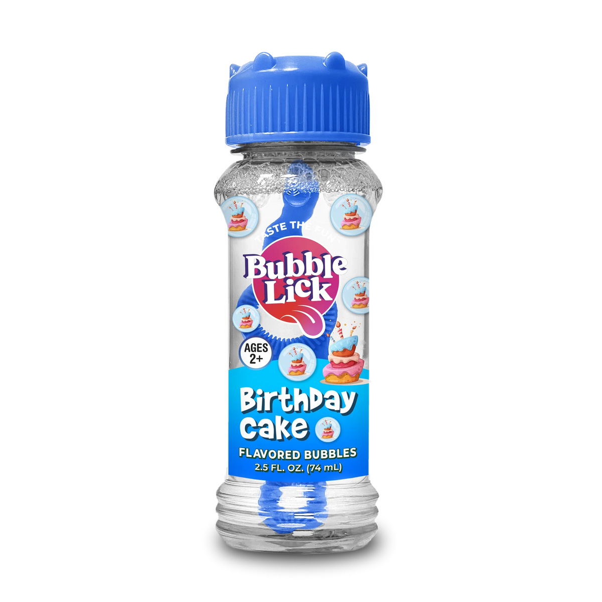 Bubble Lick- Birthday Cake Flavored Bubbles