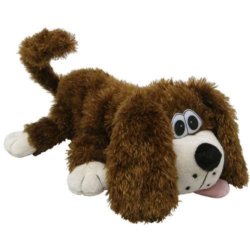 Crazy Critters Laughing Rolling Plush Pets: Brown Dog