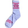 Cool Mom Socks: Hot Pink Font