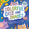 Crayola: Colorful Cats And Snacks (A Crayola Coloring Glitter Sticker Activity Book for Kids) by BuzzPop: Paperback; 64 pages / English