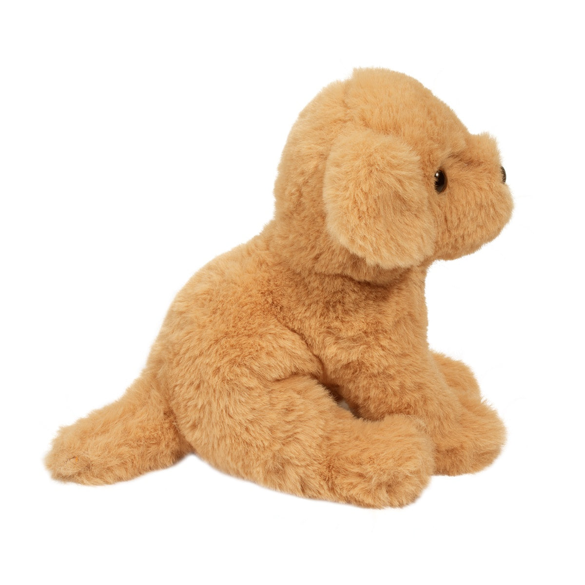 Douglas Co. Goldie Golden Retriever mini plush soft plush stuffed animal with golden fur side view