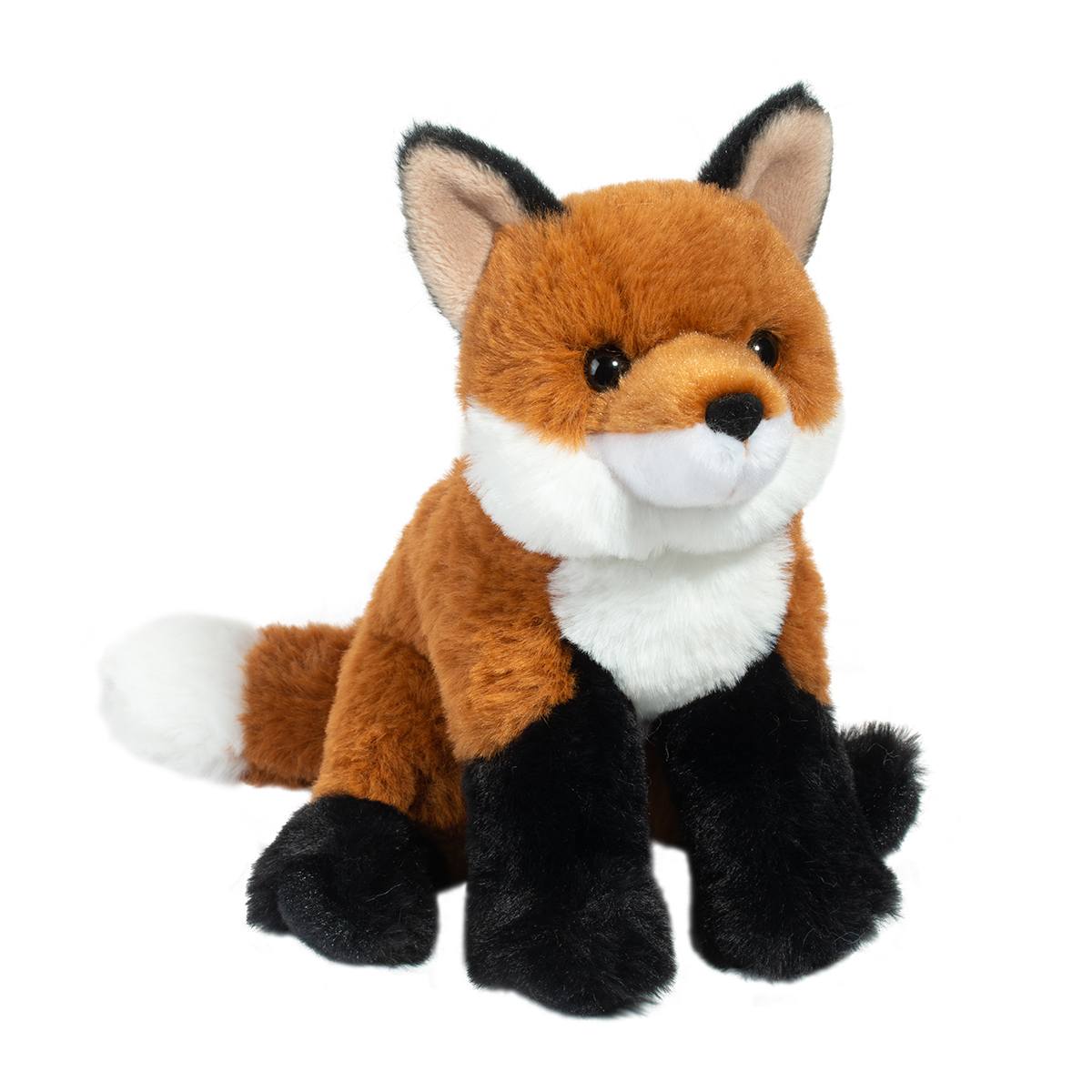 Douglas Co. Mini Freddie Fox soft plush stuffed animal with orange and white fur