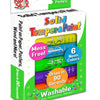6 Neon Colors Tempera Paint - KwikStix