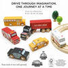 American Wooden Car Set