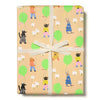 Birthday March birthday wrapping paper: Flat sheets