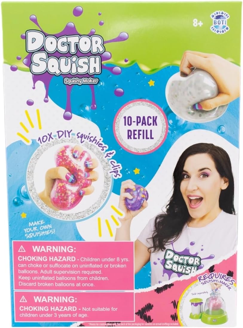 10 Pack Balloon Refill - Doctor Squish - Squishy Pack