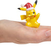 Pokemon Holiday Advent Calendar for Kids, 24 Piece Gift Playset - Set Includes Pikachu, Eevee, Jigglypuff and More - 16 Toy Character Figures & 8 Christmas Accessories - Ages 4+