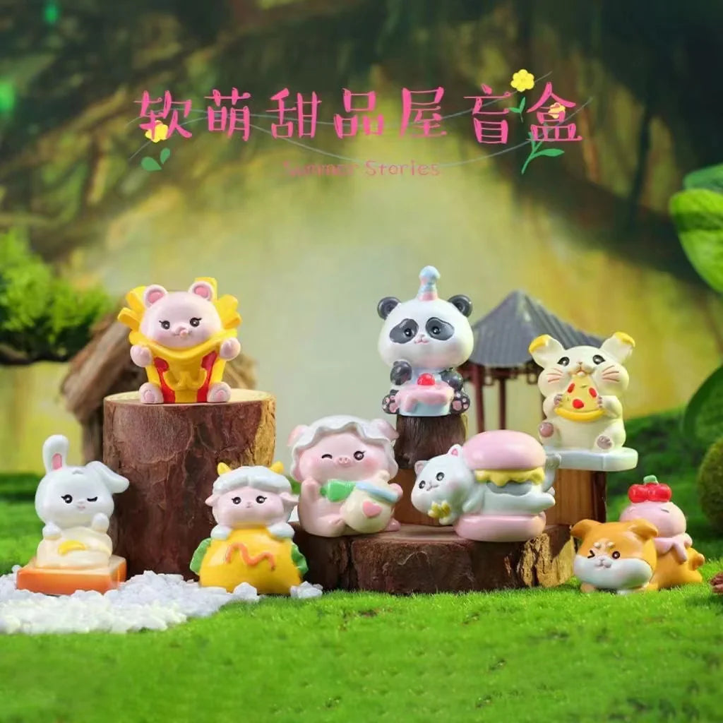 Dessert Shop Animals Figurine Blind Box - 71020