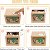 Panda Hiding in Box Coin Bank Automatic Panda Stealing Coin Saving Bank