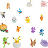 Pokemon Holiday Advent Calendar for Kids, 24 Piece Gift Playset - Set Includes Pikachu, Eevee, Jigglypuff and More - 16 Toy Character Figures & 8 Christmas Accessories - Ages 4+