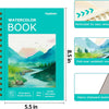 Watercolor Paper Pad, 5.5"x8.5" Water Color Paper, 140lb/300gsm