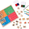 Deluxe Wooden Stamp and Coloring Set -Animals - Melissa & Doug
