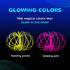 Mozi Glozi - Glow in The Dark Flow Ring- Geometric Magic Flow
