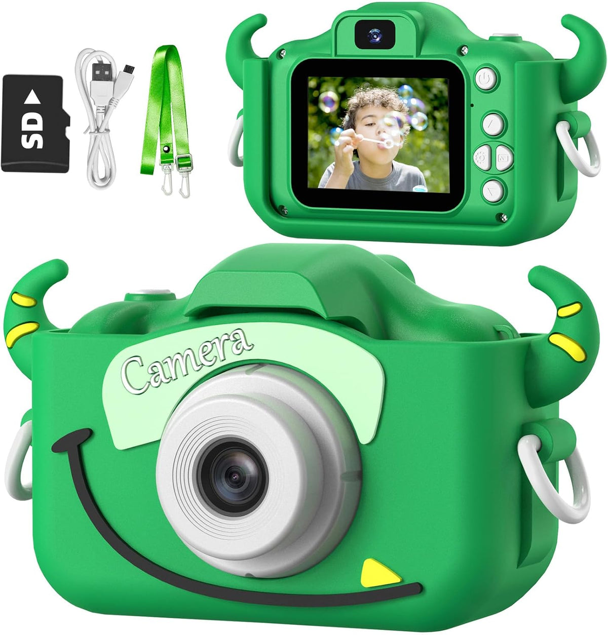 Monster Green Camera