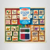Deluxe Wooden Stamp and Coloring Set -Animals - Melissa & Doug