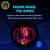 Mozi Glozi - Glow in The Dark Flow Ring- Geometric Magic Flow