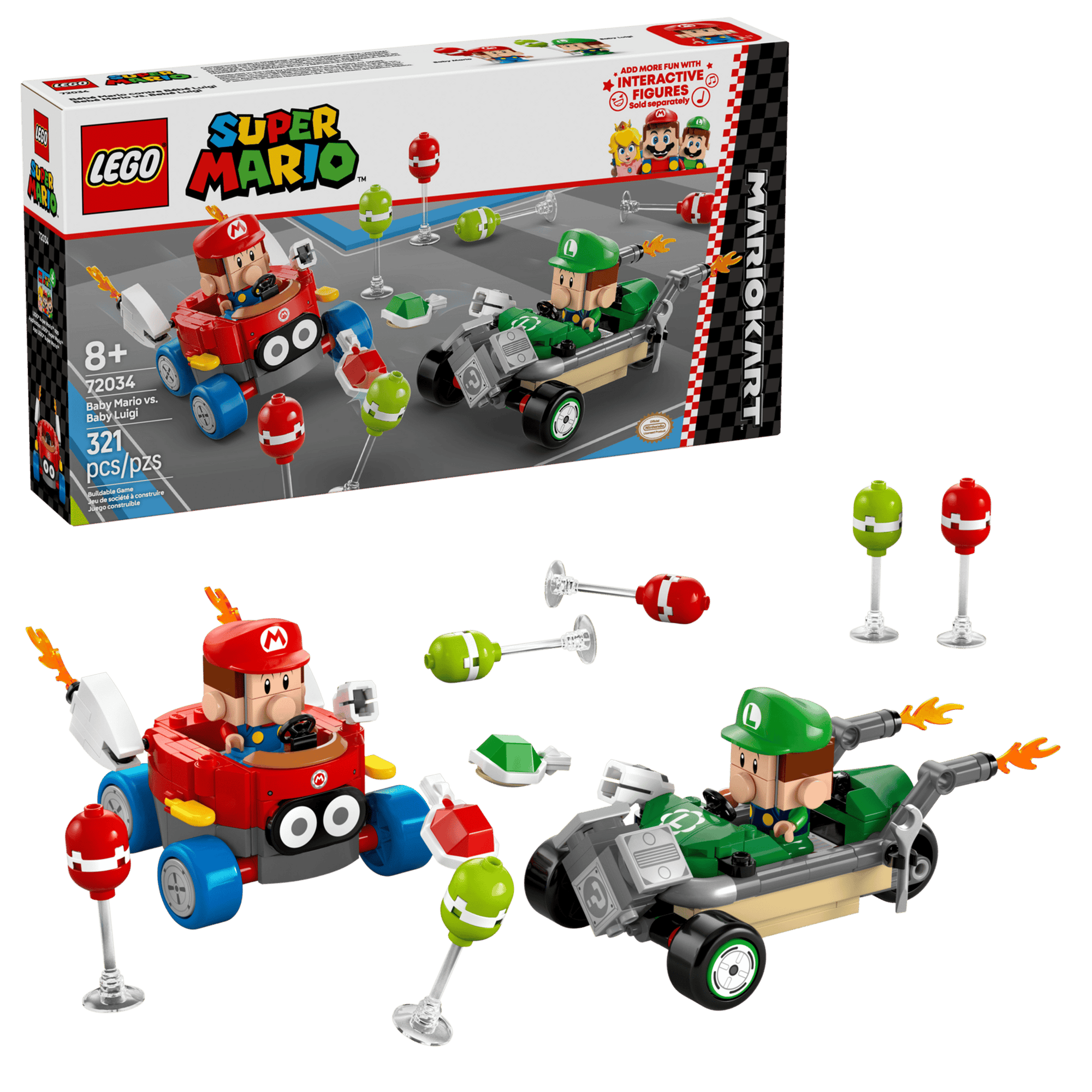 Mario Kart™ – Baby Mario vs. Baby Luigi - LEGO® Super Mario™ - 72034