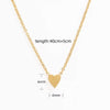 Tiny Love Heart Stainless Steel Necklace