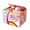 Unicorn Hiding in Box Coin Bank Automatic Unicorn Stealing Coin Saving Bank