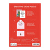 Meowy Christmas Greeting Card Puzzle
