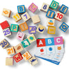 Ms. Rachel Letter, Number, and Game Wooden Learning Blocks with Activity Cards - Melissa & Doug