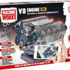 Machine Works V8 Engine with Motorized Moving Parts