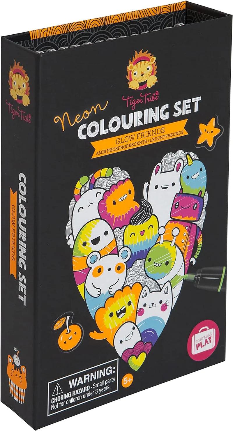 Glow Friends - Colouring Set