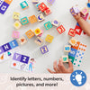 Ms. Rachel Letter, Number, and Game Wooden Learning Blocks with Activity Cards - Melissa & Doug