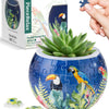 Bird of Paradise 3D Puzzle Flower Pot Planter 80 Pieces