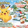 Pokemon Holiday Advent Calendar for Kids, 24 Piece Gift Playset - Set Includes Pikachu, Eevee, Jigglypuff and More - 16 Toy Character Figures & 8 Christmas Accessories - Ages 4+
