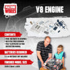 Machine Works V8 Engine with Motorized Moving Parts
