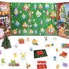 Pokemon Holiday Advent Calendar for Kids, 24 Piece Gift Playset - Set Includes Pikachu, Eevee, Jigglypuff and More - 16 Toy Character Figures & 8 Christmas Accessories - Ages 4+
