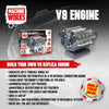 Machine Works V8 Engine with Motorized Moving Parts