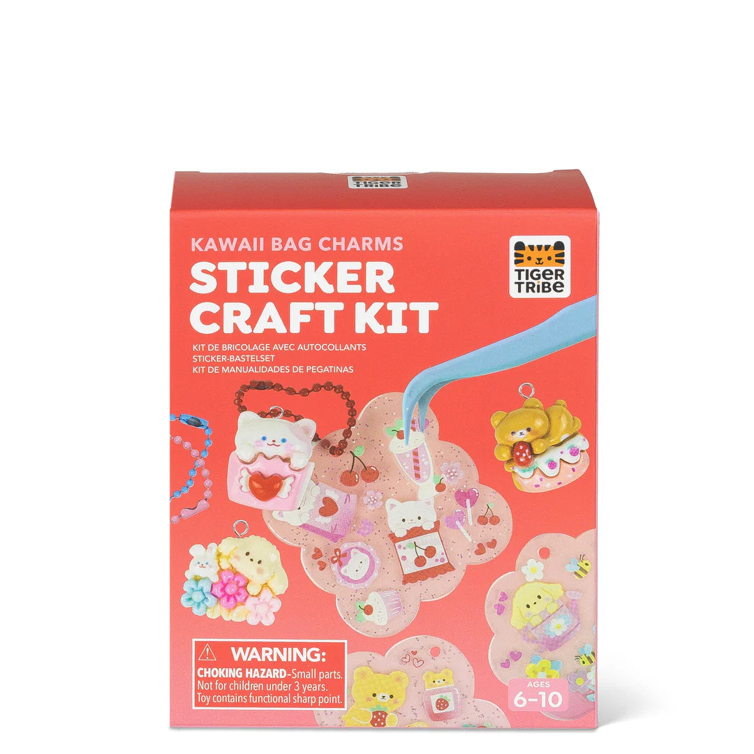 Kawai Bag Charm Kit - Kawaii Sticker Craft Kit