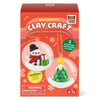 Ornament Kit - Snowman & Tree - Clay Craft