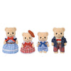 Biscuit Bear Family Collectible Doll Figures - Calico Critters