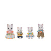 Latte Cat Family Collectible Doll Figures - Calico Critters