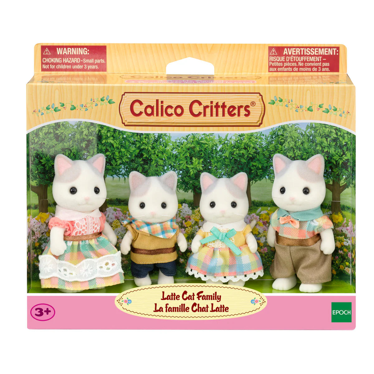 Latte Cat Family Collectible Doll Figures - Calico Critters