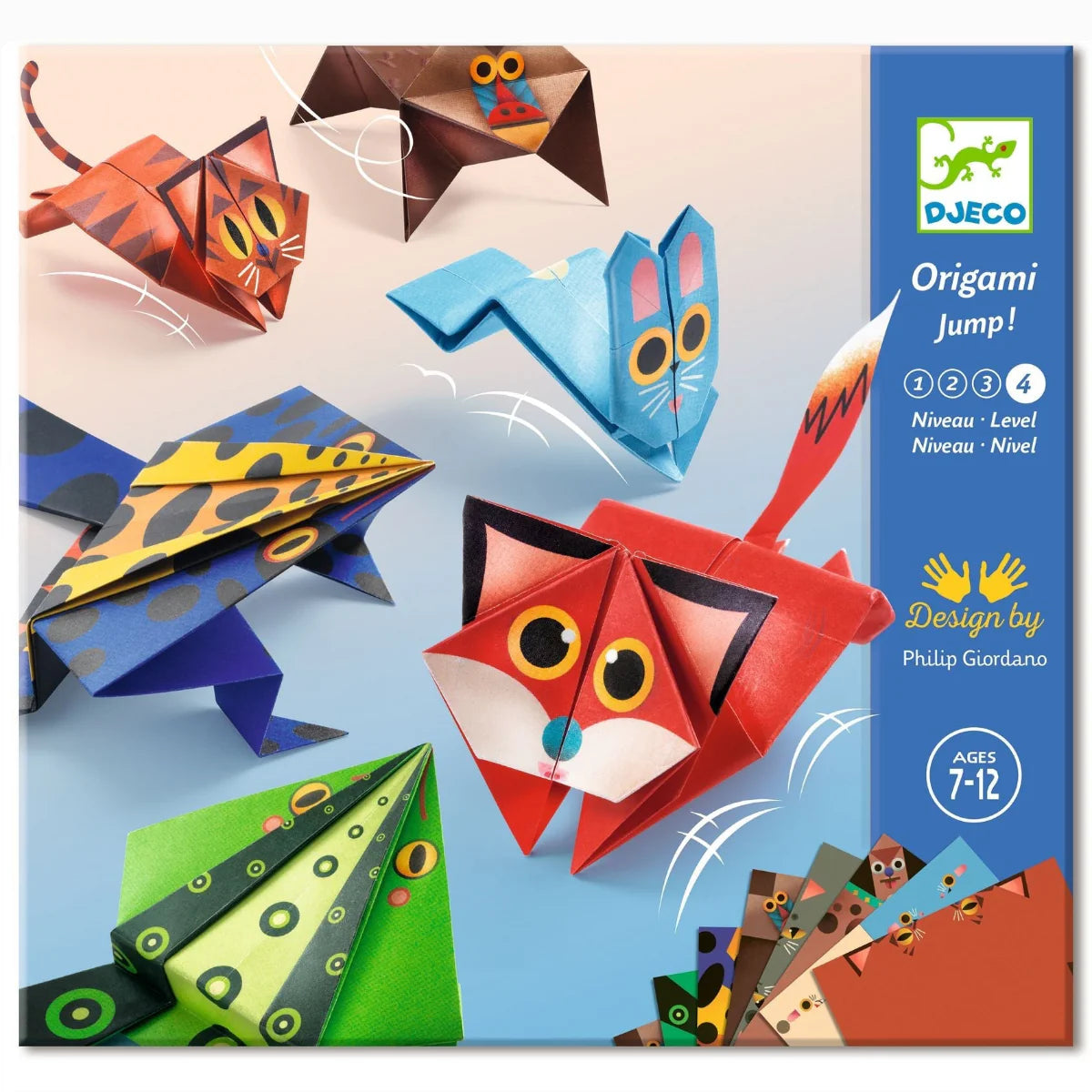 Origami, Jumping Animals - Djeco