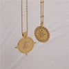 Star Sun Stainless Steele Necklace