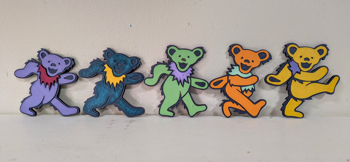 3D Printed 3 Color Bear - Junior Entrepreneur Program