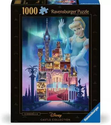 Jigsaw Puzzle Disney Castles: Cinderella - 1000 Pieces Puzzle