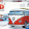 3D Puzzle Car Volkswagen T1 Bus Surfer Edition - 162 Pieces