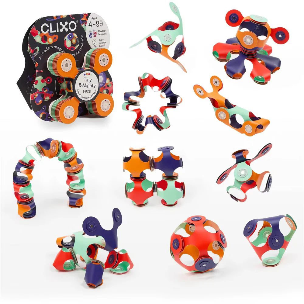 Space Pack 9 PCS CLIXO Tiny and Mighty